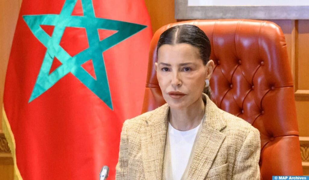 صاحبة السمو الملكي الأميرة للا مريم تمثل جلالة الملك محمد السادس في مراسم جنازة السيدة برناديت شيراك