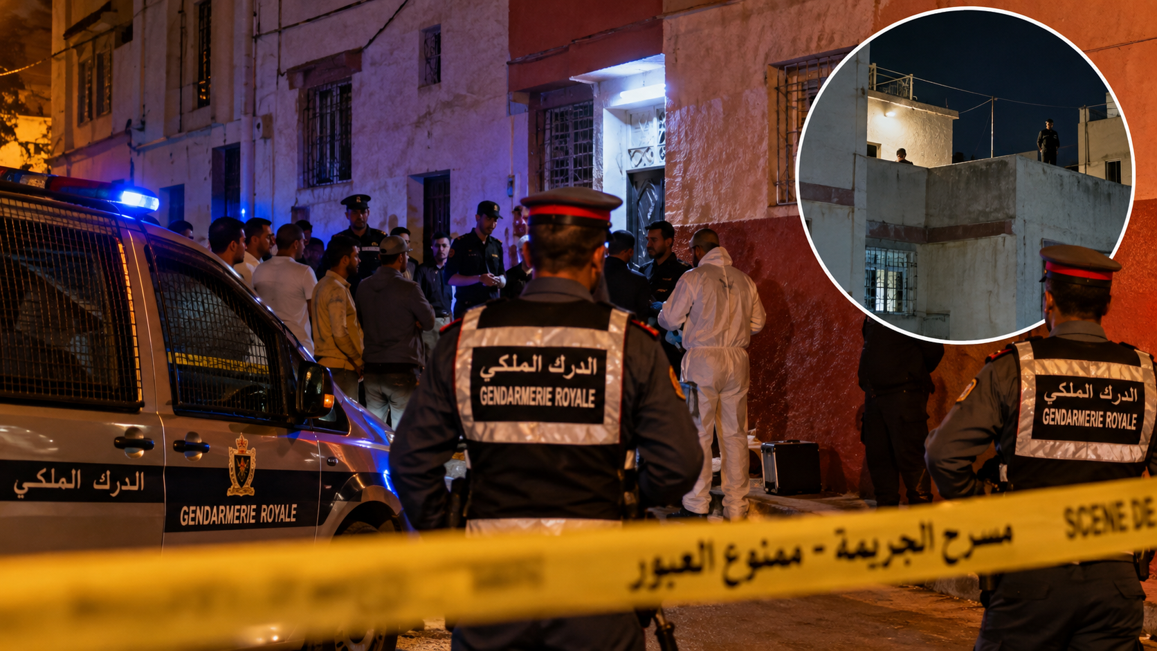 العثور على شاب متوفى فوق سطح منزل أسرته بجنان زناتة.. والدرك يفتح تحقيقاً في ملابسات الواقعة