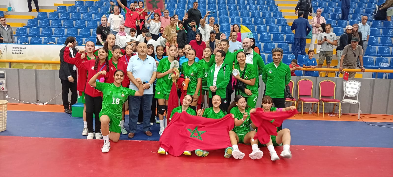 لبؤات الأطلس ينتفضن ويكتسحن أمريكا 38-16 في ثاني مباريات مونديال أقل من 16 سنة