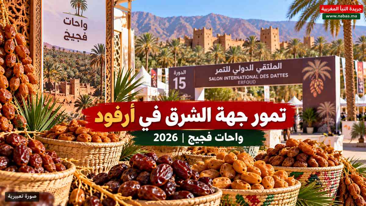 من واحات فجيج إلى أرفود.. تمور جهة الشرق تعزز حضورها الوطني بإنتاج يبلغ 15 ألف طن